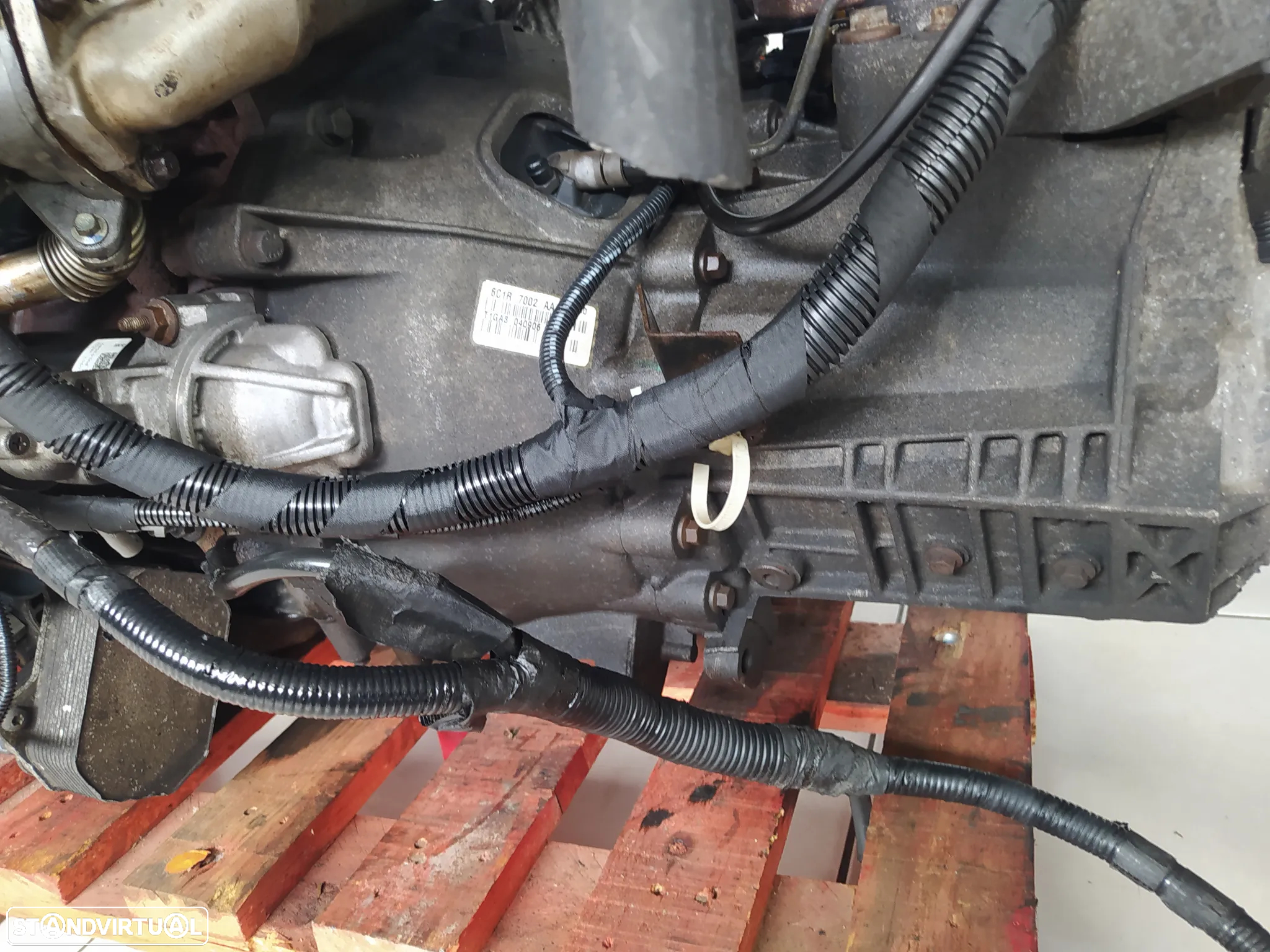 Motor Ford Transit 2.2TDCI 85cv P8FA  caixa 5 velocidades 6C1R 7002 AA - 12