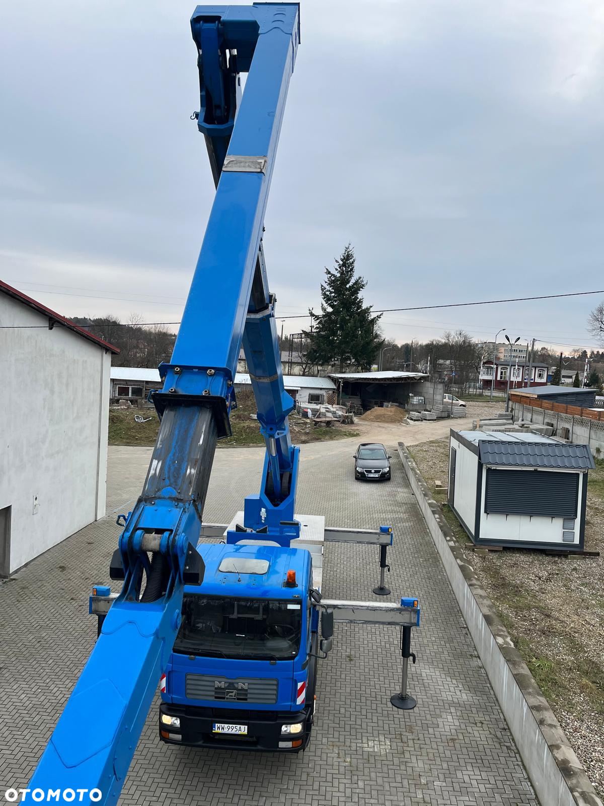 MAN Podnośnik Koszowy 37 Metrów Zwyżka 28 W Bok UDT na rok Pilot !Ruthmann T370 Niemcy! Jak Wumag Multitel GSR - 11