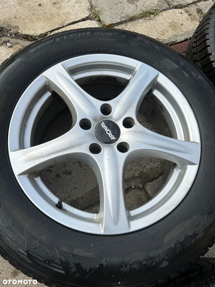 17’ zimowe koła Toyota rav4 225/65/17 felgi  opony zima hankook evo3 - 3