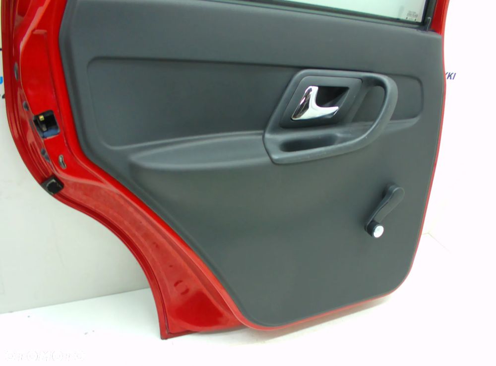 VW Polo classic 6N Drzwi LS3T Prawe Lewe Tył Zawasy Klamka Boczek Podnośnik Szyby - 8
