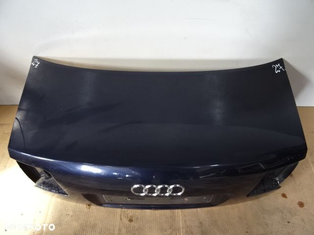 KLAPA TYŁ TYLNA BAGAŻNIKA AUDI A8 D3 SEDAN 02-05 LAK:LZ5D NR27 - 3