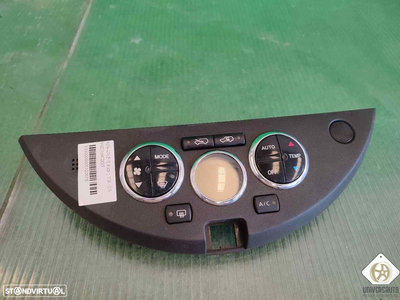 COMANDO CLIMATIZADOR NISSAN NOTE 2007 - 4