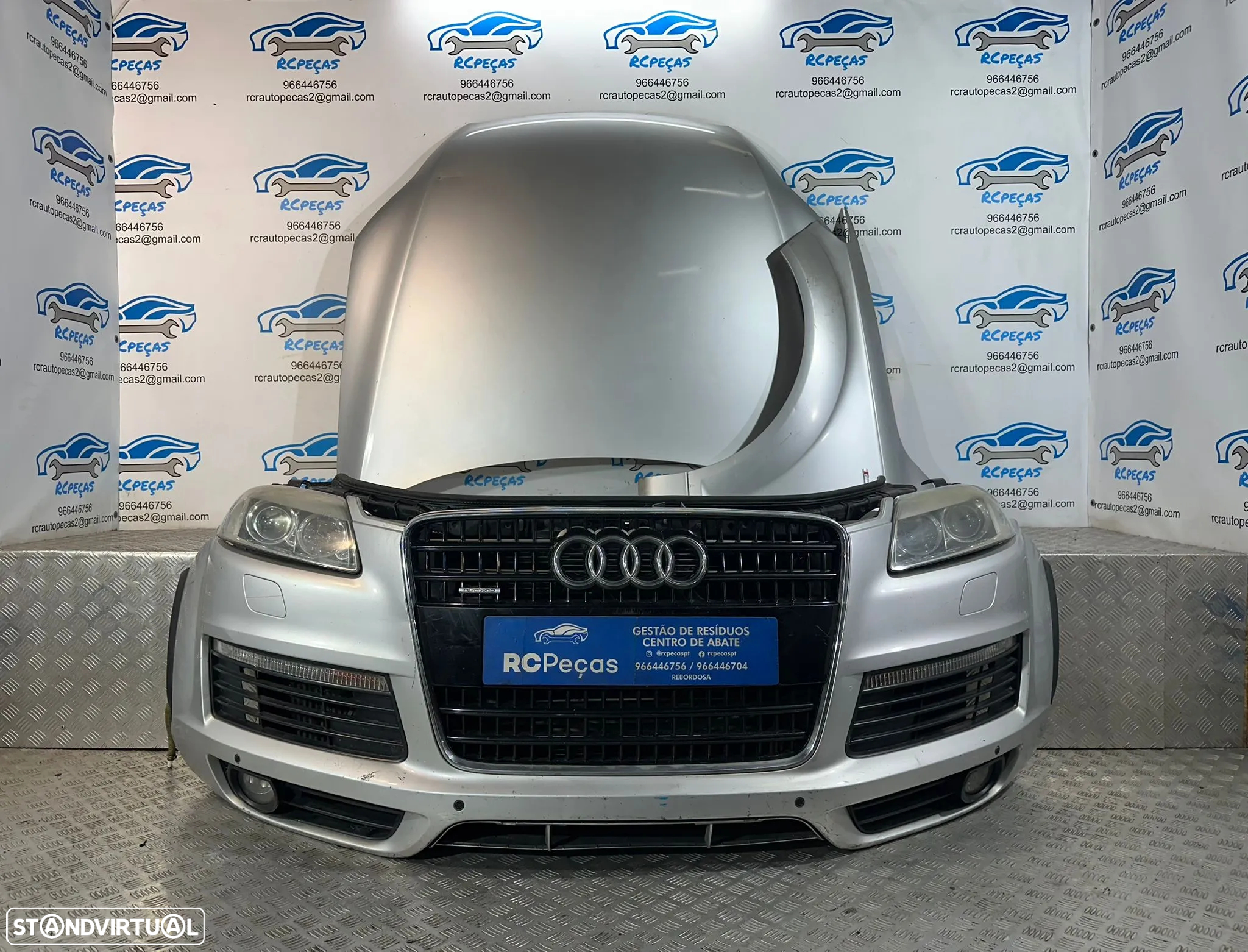 .Frente Completa Audi Q7 4L 3.0 TDi Quattro Sline Xenon 2006 - 2015 - 2