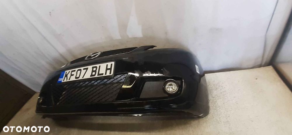 ! ZDERZAK PRZÓD PRZEDNI DO MAZDA 5 GRILL HALOGENY A3F CZARNY - 3