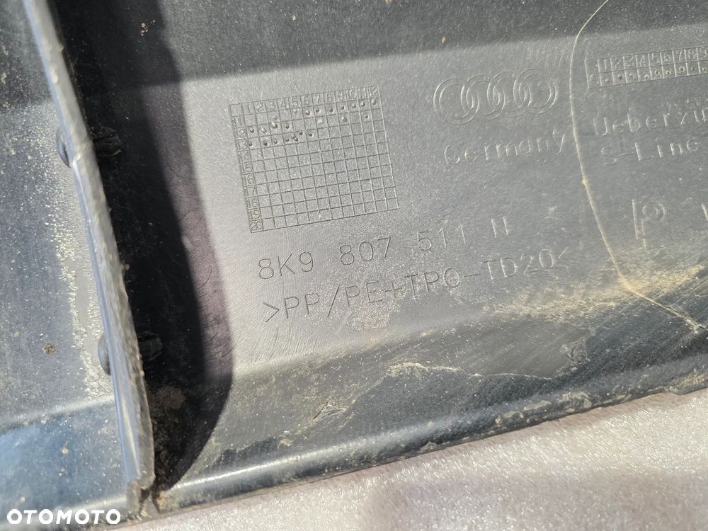 AUDI A4 B8 LIFT 8K0 / 8K9 S-LINE KOMBI ZDERZAK TYLNY TYLNI TYŁ NA 4xPDC + DYFUZOR NA JEDEN WYDECH NR 8K9807511N NR AUKCJI NZ2182 - 27