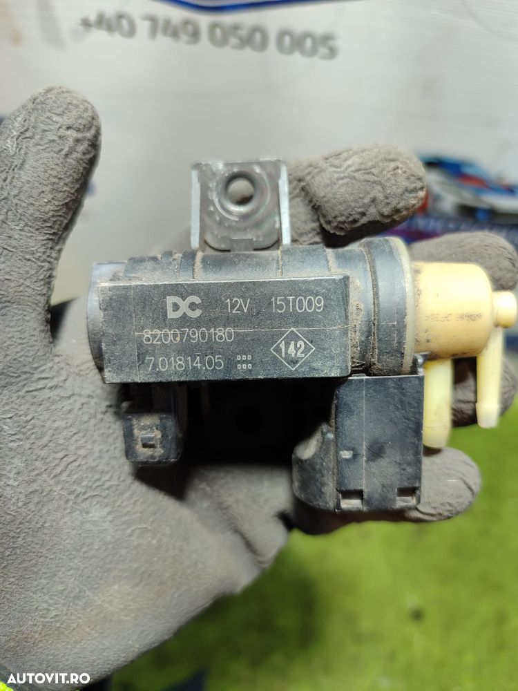 ELECTROVALVA TURBO VACUUM (2 BUC.) MERCEDES BENZ A180 CDI BlueEFFICIENCY W176 2015 1.5 DIESEL / HATCHBACK 2012-2018 / VOLKSWAGEN PASSAT B7 2.0 DIESEL 2014 / BREAK (Universal) 2010-2014 COD OEM 8200790180 / 1K0906627B - 7