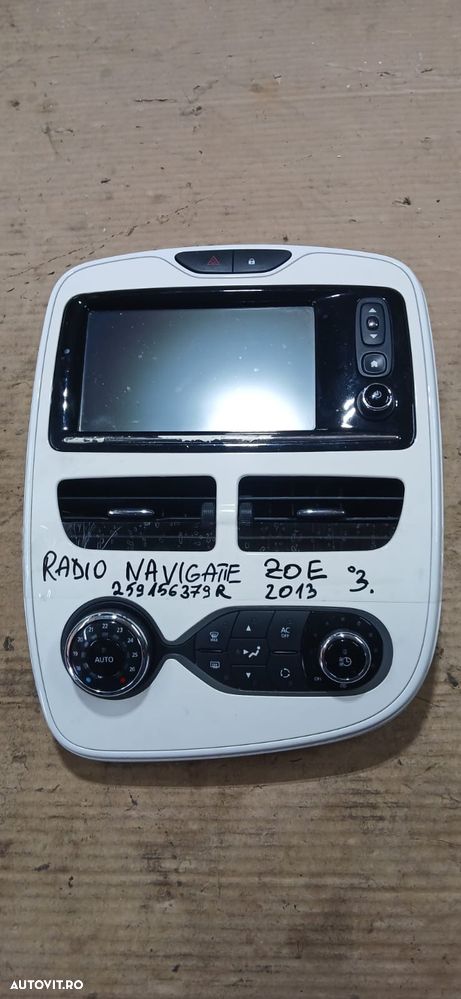 Display navigatie RENAULT ZOE an 2013-2018 cod 269156379R - 2