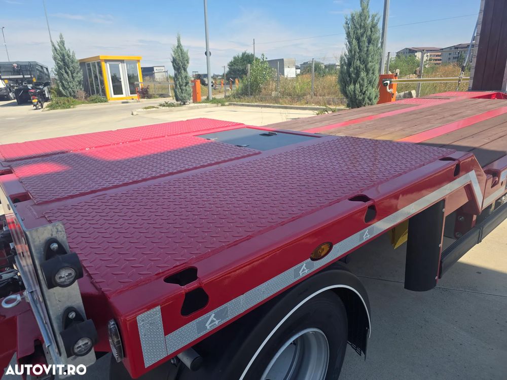 Langendorf TU 30 Smart - remorca trailer cu 3 axe cu protap virator - 7