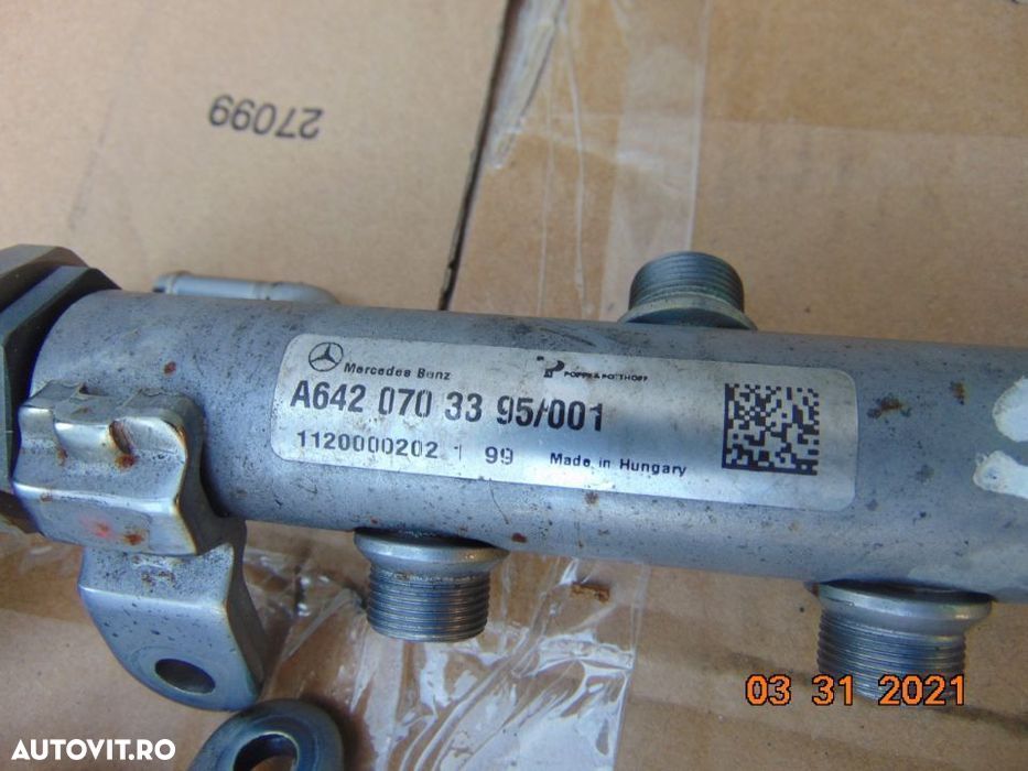 Rampa injectoare Mercedes Ml W166 GLE X166 GL SprinterW906 dezmembrez - 2