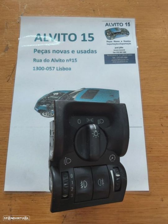 interruptor luzes Opel Vectra B  Ref: 90 504 968 - 1