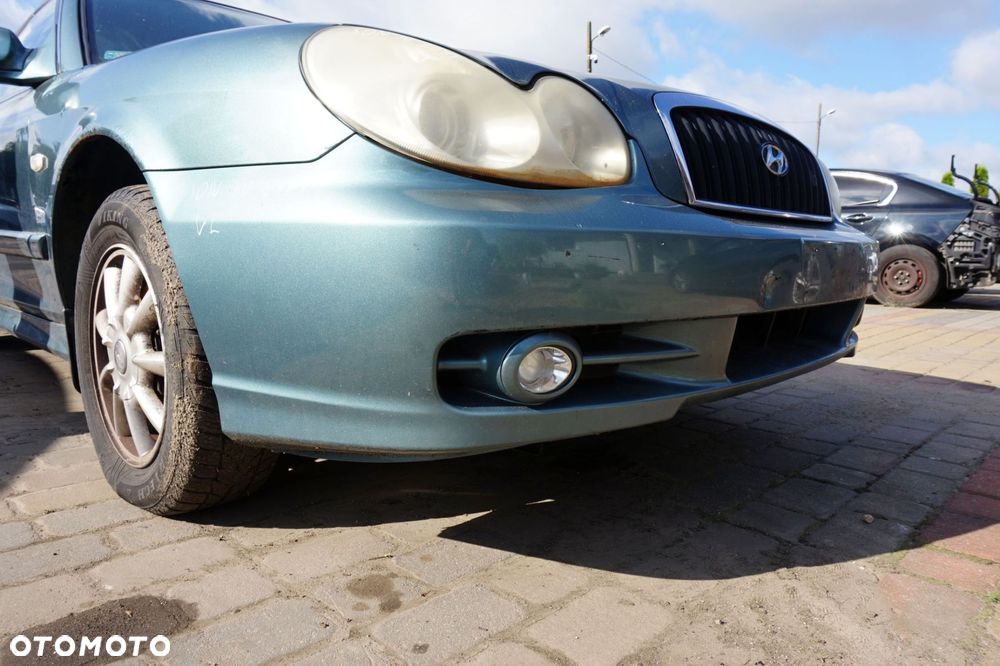 MASKA ZDERZAK BŁOTNIKI LAMPY SONATA IV LIFT VL  HYUNDAI 2001-2004 ZIELONY PRZÓD KOMPLETNY - 16