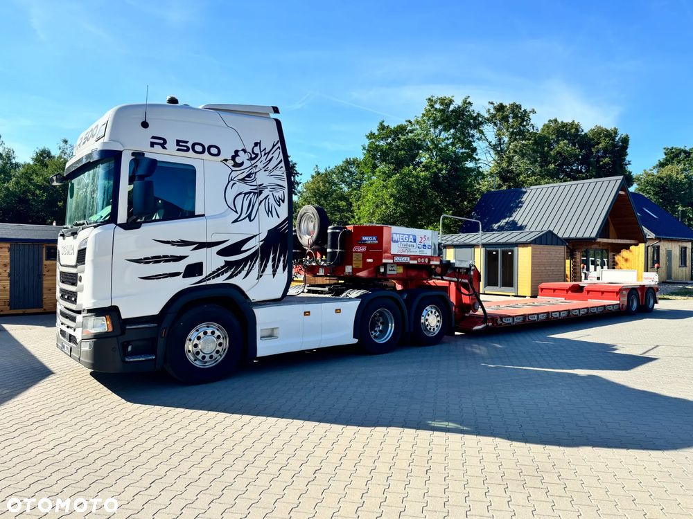 Scania R500 6x2 niskopodwozie tiefbett zestaw - 7