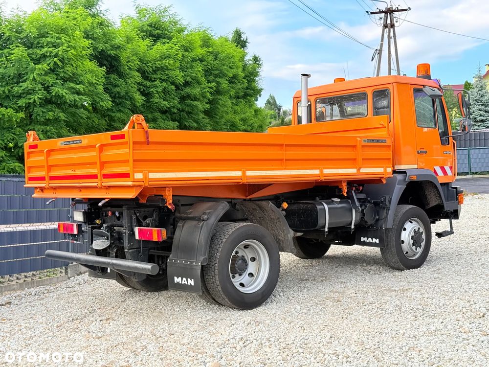 MAN * MAN 14-220 * Kiper Wywrotka Meiller * 4x4 * Zimowe Utrzymanie * Unimog * - 25
