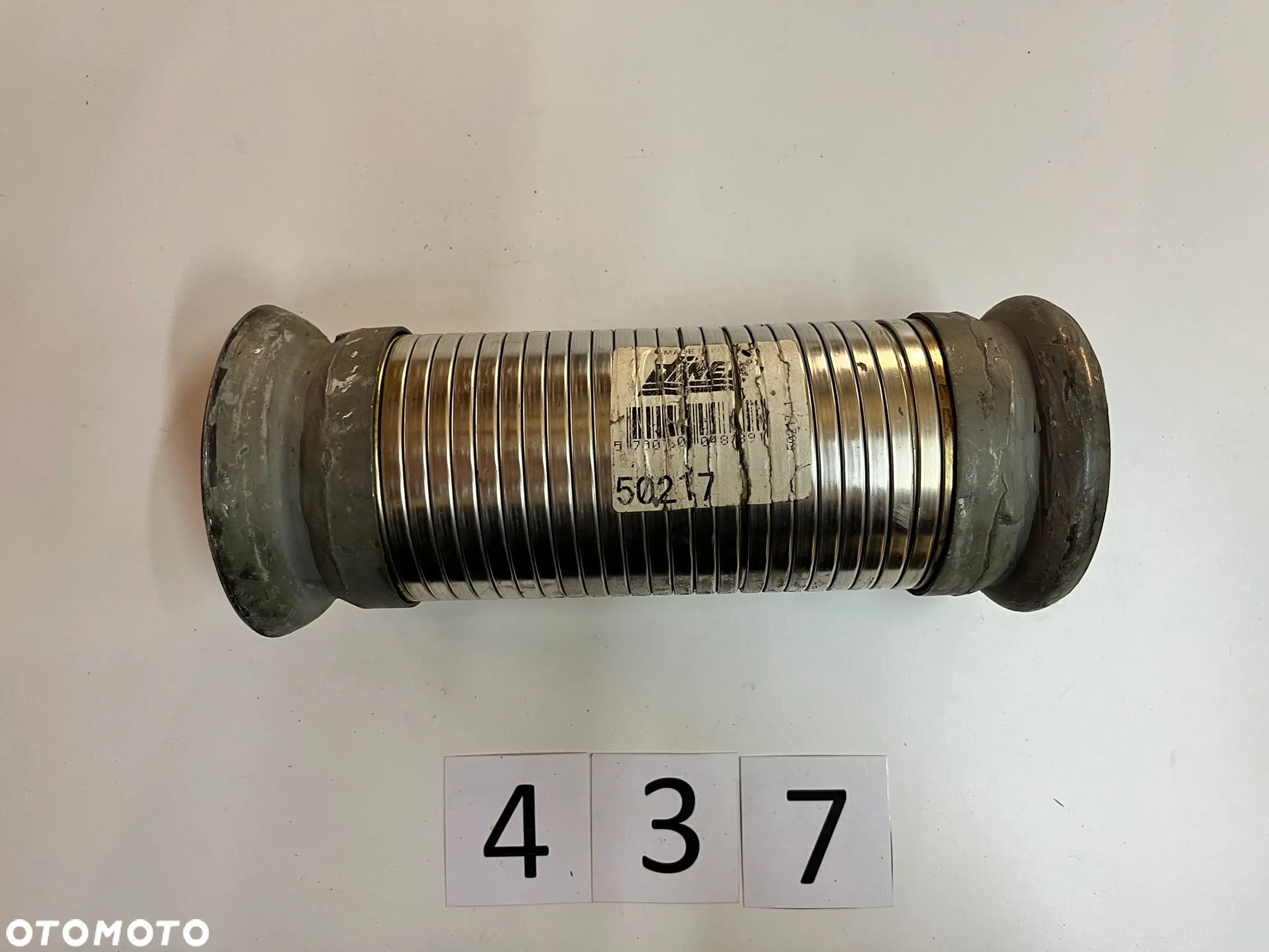 Rura falista, harmonijka, układ wydechowy DINEX 50217 - 1