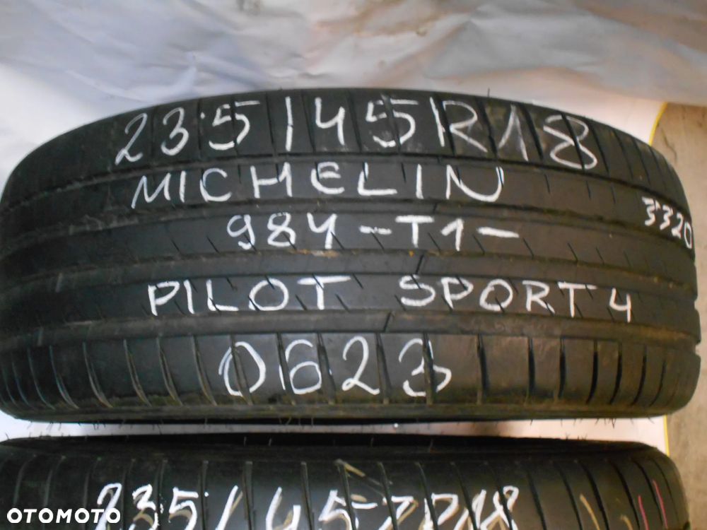 OPONY 235/45R18 MICHELIN PILOT SPORT 4 T1 DOT 0623 / 3320 6.3MM - 2