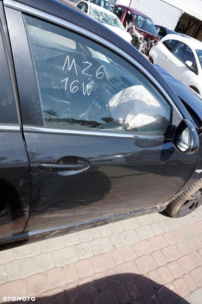 DRZWI PRZEDNIE PRAWE 6 II GH LIFT LB LIFTBACK 16W  CZARNY MAZDA 2010-2012 - 1