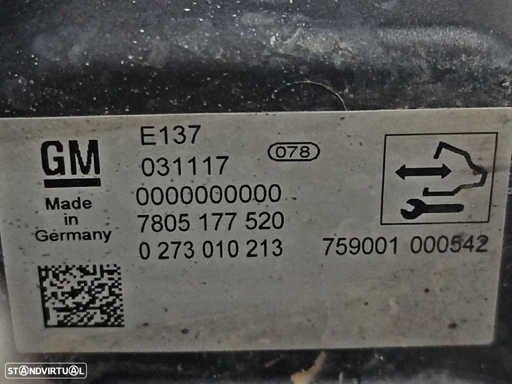 CREMALHEIRA DE DIREÇÃO OPEL ZAFIRA (C) SELECTIVE START/STOP - 6