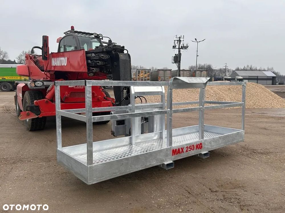 Inny nowe kosz narzędziowy wysokościowy platforma robocza manitou jcb merlo bobcat wózek widłowy dzwig producent Marszel.pl - 3