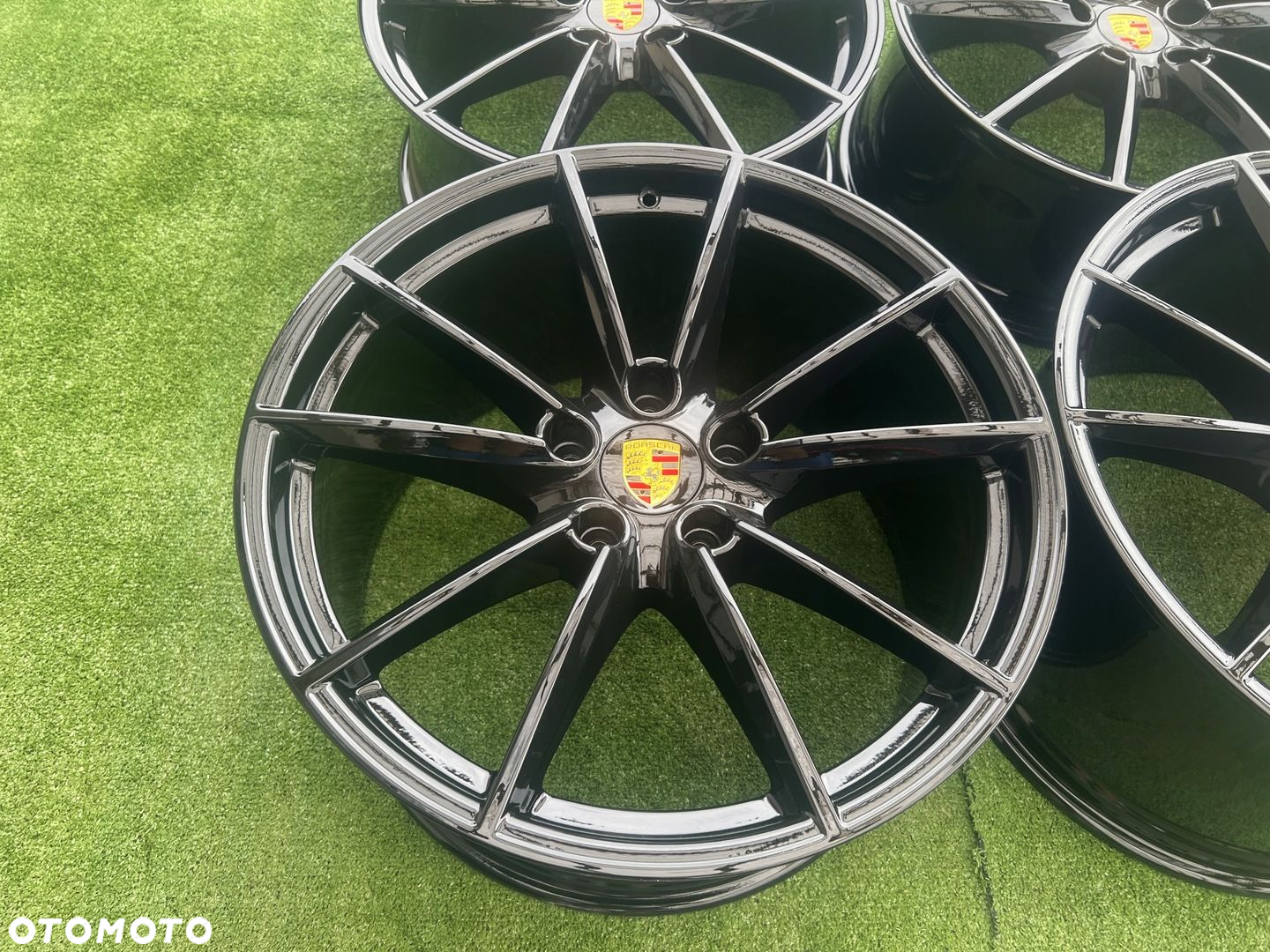 KOMPLET FELG FELGI ALU PORSCHE CARRERA 911 992 20 21 ORYGINALNE - 5
