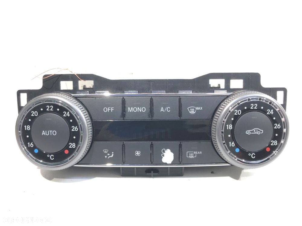 PANEL STEROWANIA NAWIEWU  MERCEDES-BENZ KLASA C (W204) 2007 - 2015 C 200 Kompressor (204.041) 135 kW - 1