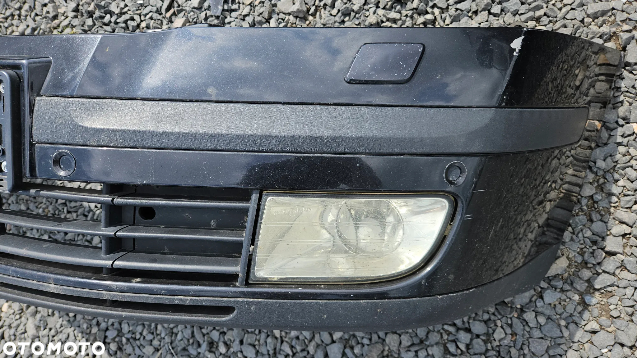 Zderzak przedni Skoda Octavia II 2 przód kolor 9910 czarny PDC czujniki - 4