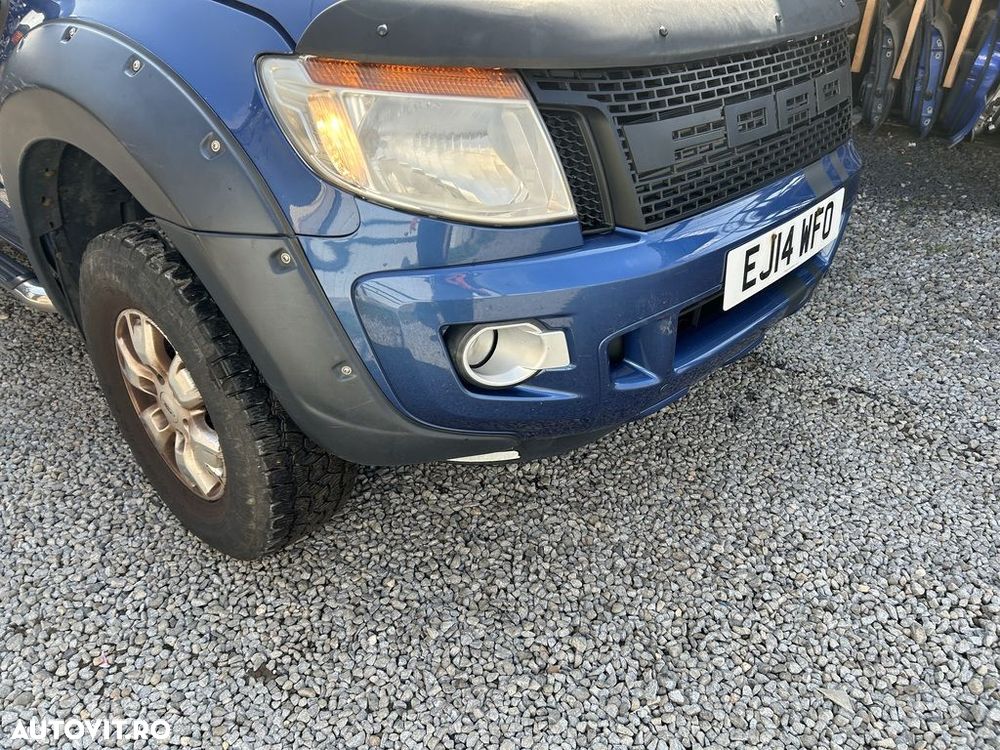 Bara fata Ford Ranger III 2011 - 2015 ALBASTRU (1329) model fara spalatoare far - 2