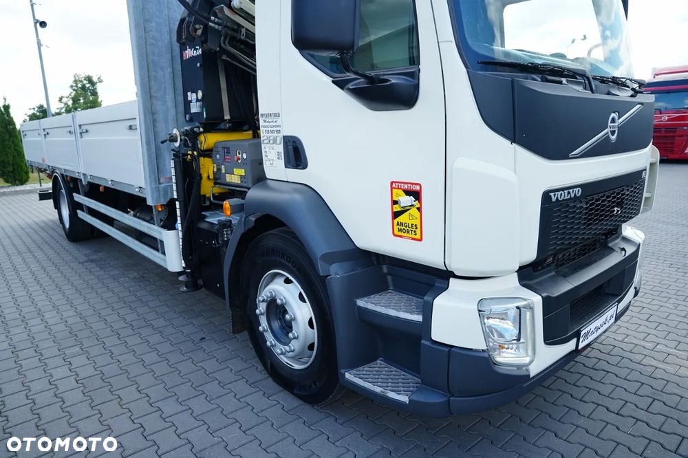 Volvo FL 280 / 4x2 / SKRZYNIOWY - 7,2 M / HDS HYVA CRANE HB 150- 10 M / MAX UDŹWIG 5 200 KG / ROTATOR / PILOT / KAMERA / EURO 6 - 14