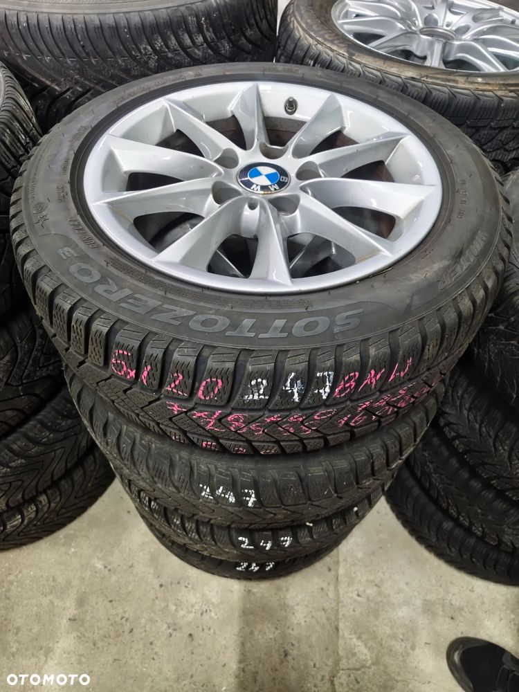 5x120 Felgi Aluminiowe Alufelgi Oryginalne 16 Koła Zimowe Zima BMW 3 SERIA E90 E91 3 E36 E46 F30 F31 1 E81 E87 E88 F20 2 F22 F22 STYLING WZÓR 411 6,5mm 20r. Legnica ALU-RAD 205/55 VW Transporter T5 T6 - 2
