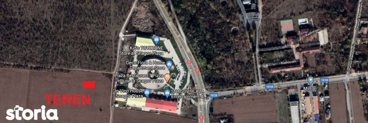 Snagov Plaza, 480 mp.Orice variante imobilare/asociere/inchiriere. - Imagine principală: 2/5