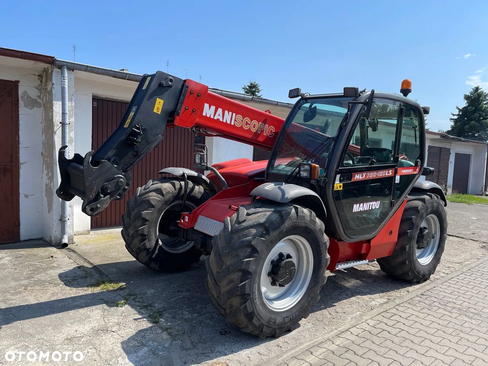 Manitou Ładowarka teleskopowa Manitou MLT 730-120 LS TURBO_Perkins 4 Cylindrowy 120 KM + Skrzynia biegów 40 KM/H SZYBKA_Napęd 4X4 - 5