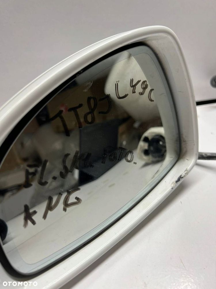 Lusterko elektryczne coupe 10-PIN LY9C Audi TT TTS Mk2 2008 LEWA UK - 7