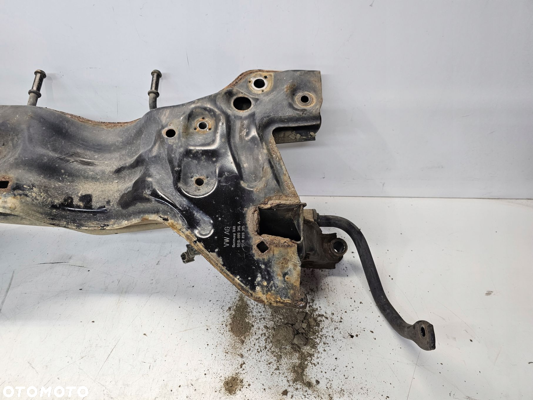 TRAWERS SANKI WÓZEK PRZÓD AUDI A1 8X 6R0199315A - 10