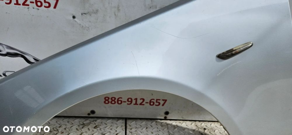 BMW 5 E60 E61 Błotnik przód lewy Błotnik przedni lewy kolor srebrny Titansilber - 12