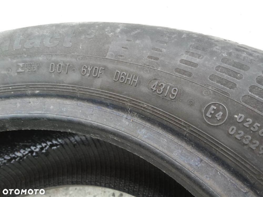 16” - CONTINANTAL - 205/55 r16 cali - LETNIE Opony Conti Premium Eco Contact 5 / 6 - stan BDB - GWARANCJA ! + Możliwy MONTAŻ !! - 12