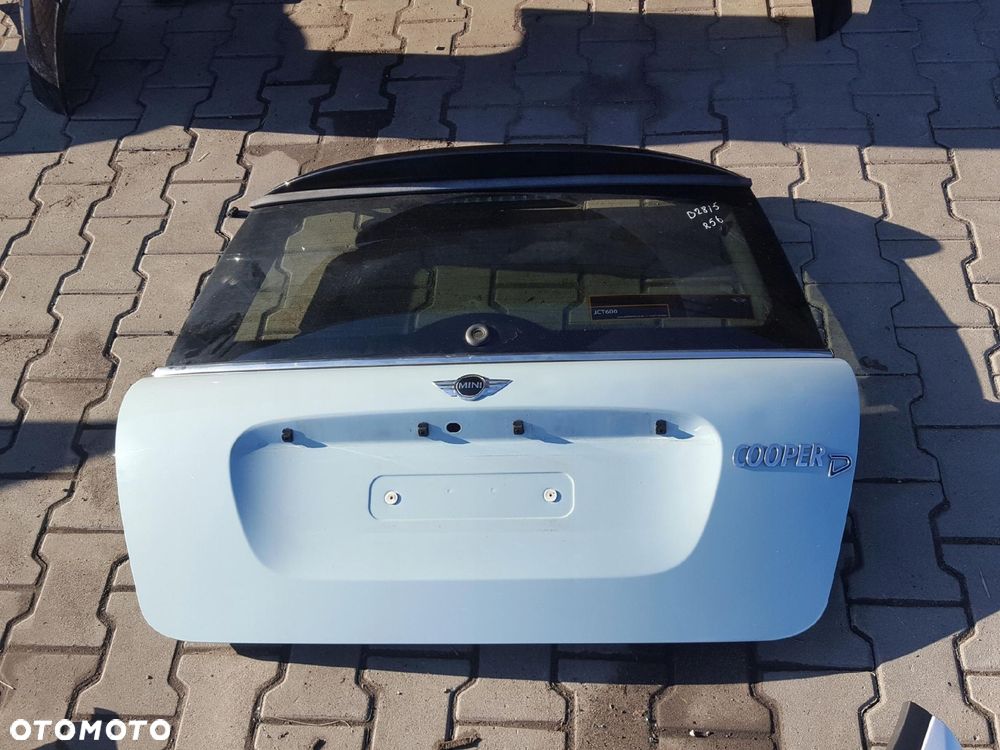 MINI COOPER R56 06-13r KLAPA BAGAŻNIKA TYŁ B28