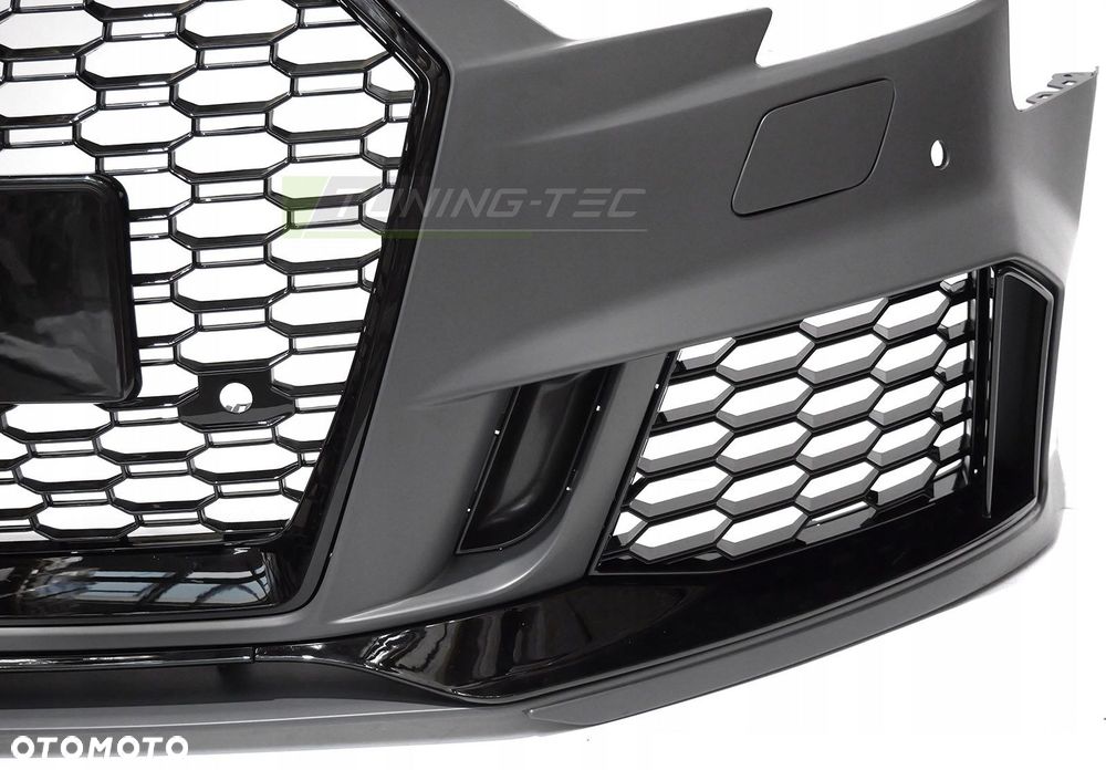 Zderzak przod Grill Kratki Tuning R S 3 Line look Audi A3 8v Lift 2016-2020 - 4