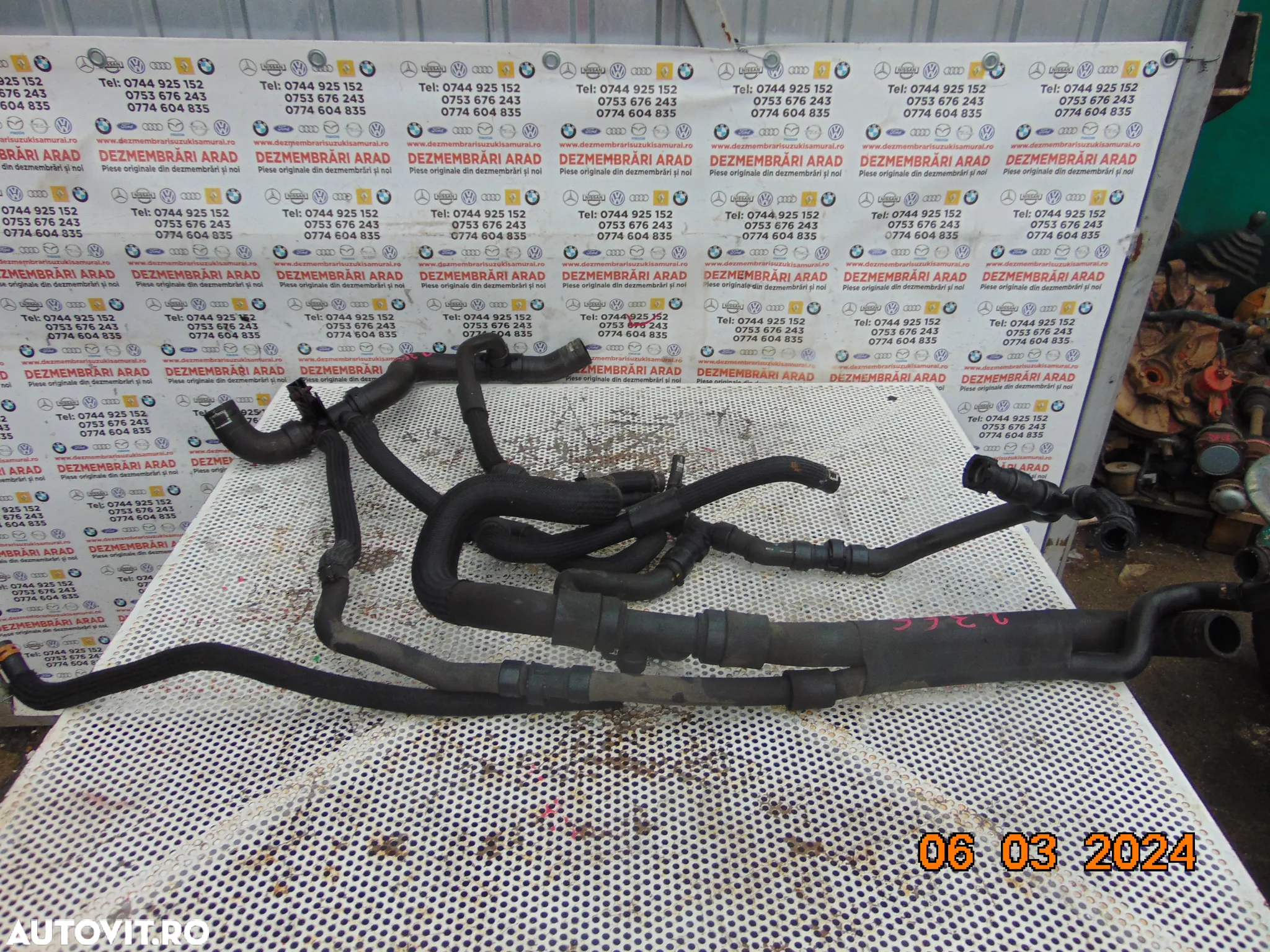 Furtun apa Renault Master 2.3 opel movano nissan nv400 furtune racire apa euro 5 ruto 6 - 8