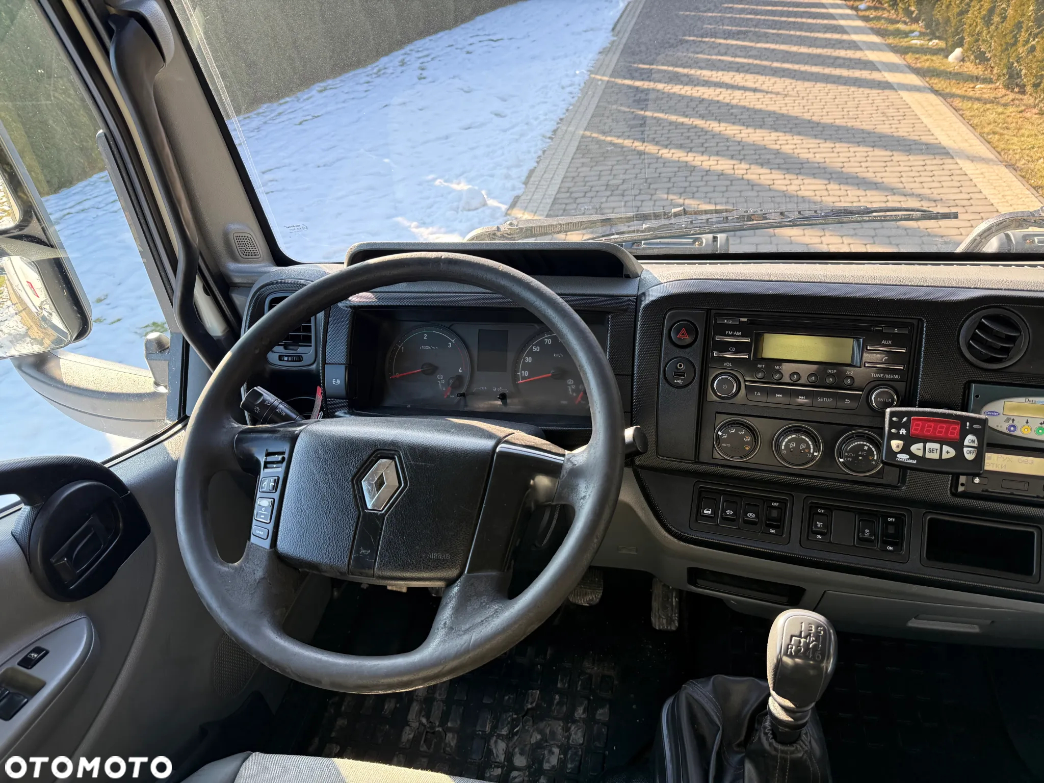 Renault D7.5 MANUAL LAMBERET CARRIER XARIOS 350 - 11