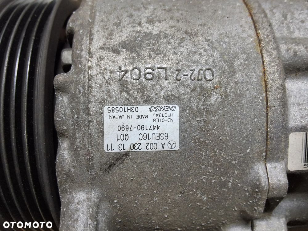 MERCEDES B-KLASA W245 A-KLASA W169 KOMPRESOR KLIMATYZACJI BENZYNA A0022301311 Z DEMONTAŻ SPRAWNY - 3