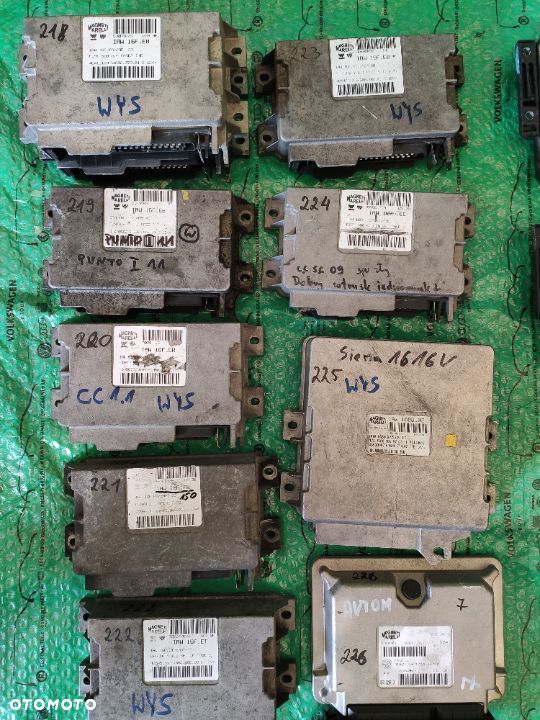 FIAT ALFA ROMEO KOMPUTER SILNIKA KOMPUTER SKRZYNI BIEGÓW ZESTAW STARTOWY - 4