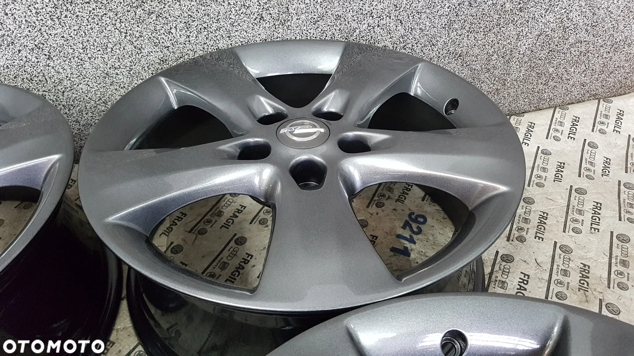 FELGI ALU ORYGINAŁ GM OPEL INSYGNIA B ASTRA J ZAFIRA C  7jx17  ET44 5x115 CZUJNIKI - 9