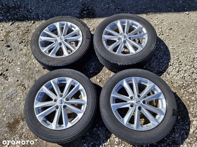 NISSAN QASHQAI J11 FELGI ALUMINIOWE 5X114,3 17 CALI KOŁA X TRAIL RENAULT 4EA1A - 2