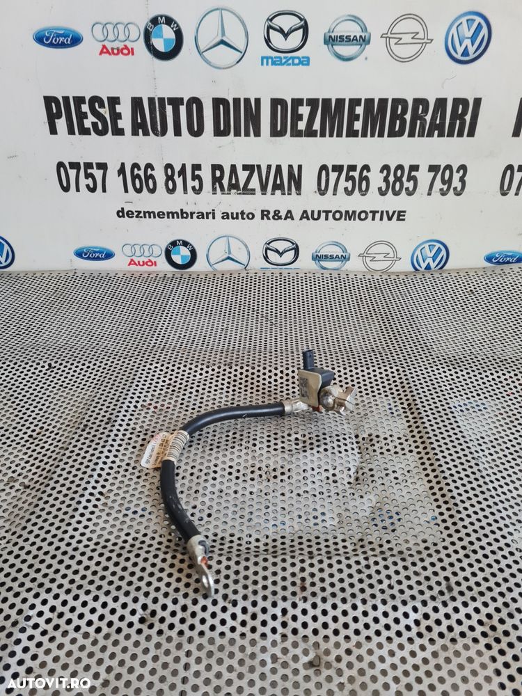 Borna Baterie Minus Audi A4 B8 A5 8T An 2007-2008-2009-2010-2011-2012-2013-2014-2015 Cod 8K0915181E Dezmembrez Audi A5 8T 2.7 Tdi Euro 5 Motor CGKA Cutie Automata MMW Bixenon Volan Stanga - Dezmembrari Arad - 2