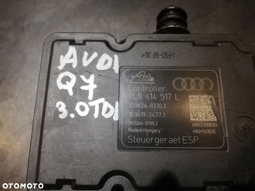 POMPA HAMULCOWA STEROWNIK ABS ESP AUDI Q7 4L LIFT 4L0614517L - 3