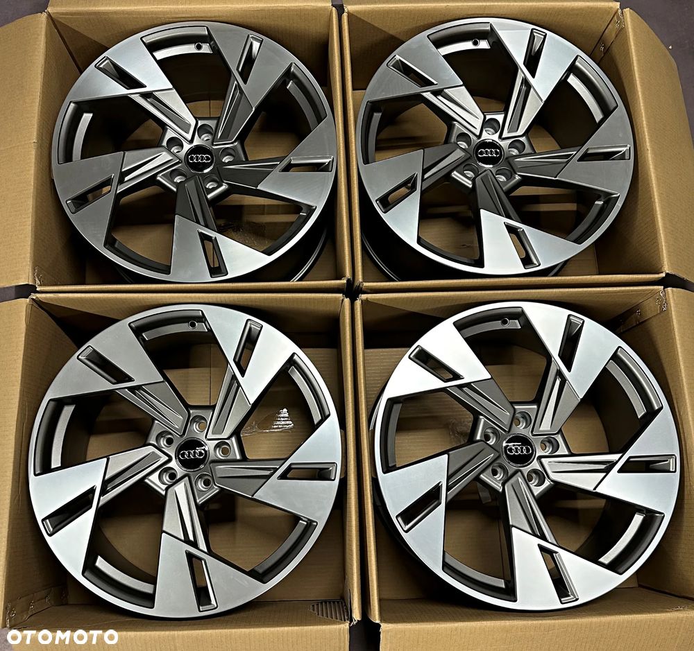 Nowe Felgi 5x112 20 9J ET 35 do Audi A6 A4 A5 Q5 Q7 - 5
