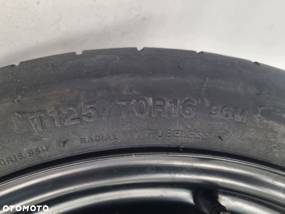 KOŁO DOJAZDOWE Audi Seat Vw Golf VI 125/70 R16 1K0601027AL 5x112 dojazdówka - 8