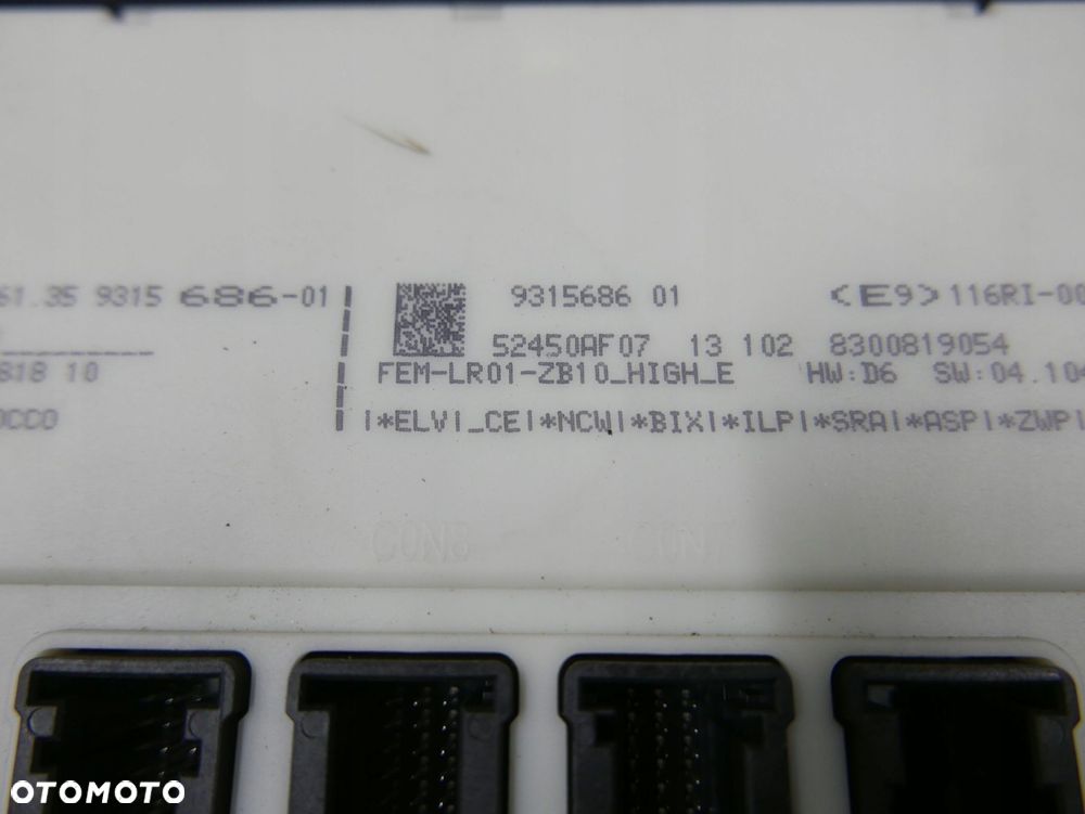 bmw f30 f20 komputer silnika 2,0d dde fem n47d20c - 5