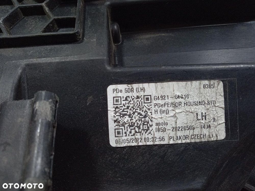 HYUNDAI I30 III LIFT 20- REFLEKTOR LEWY PRZÓD LAMPA PRZEDNIA EU G4921-64010 - 4