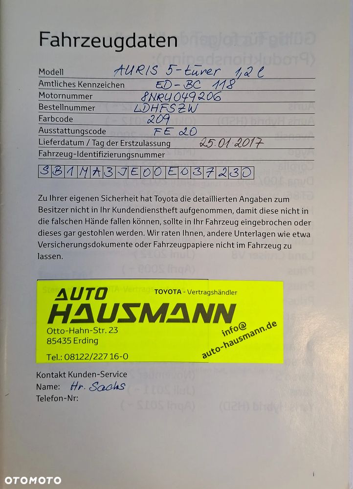 Toyota Auris 1.2 Turbo Edition S+ - 18