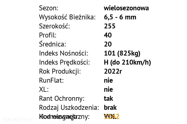 Michelin CrossClimate 2 SUV - 255/40 R20 - 3